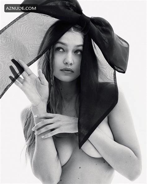 gigi hadid appeared naked in the russian edition of vogue