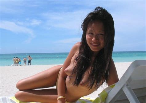 trulyasians filipina topless at beach resort 043
