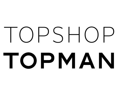 topshop topman logo  actors pad