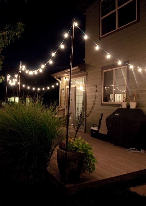 decorative string lights outdoor  tips  making  home special
