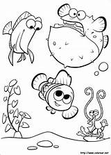 Nemo Buscando Dibujo sketch template