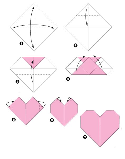 pin em origami tutorial easy decoration