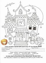 Contest Coloring Halloween Elementary Enter Students Orange County sketch template