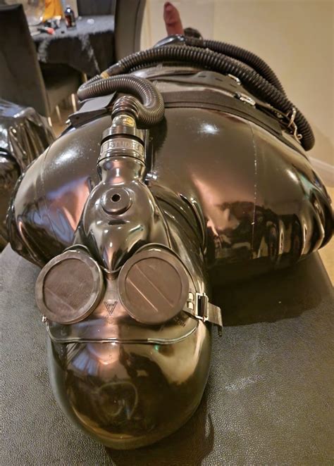 Rubbertoy On Twitter Sleepsack Bound Breath Controlled And About To