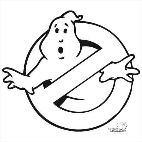 ghostbusters coloring pages coloringbay