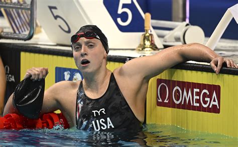 Swimming Fina World Championships Budapest 2022 Katie Ledecky
