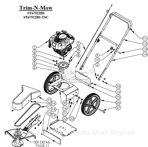 swisher stbs tsc serial     parts diagram  trim  mow assembly