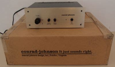 conrad johnson pv pv  stereo tube preamp preamplifier