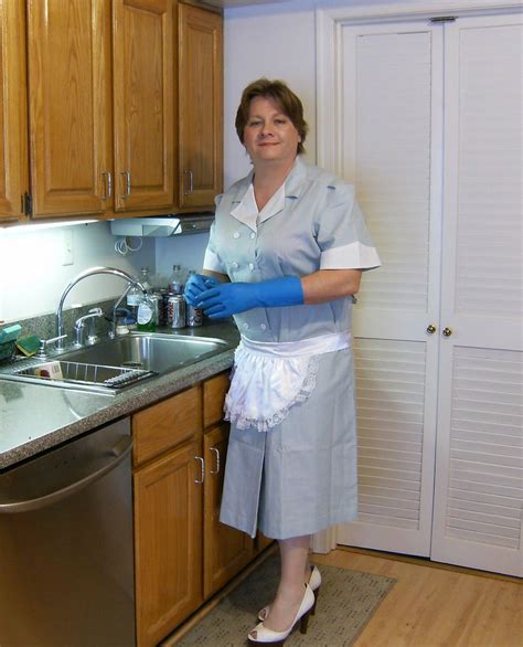 chrisissy sissy maid in kitchen cleaning iv chrisissy flickr