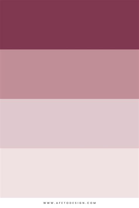 Paleta de Cores Rosa e rose | Purple palette, Color