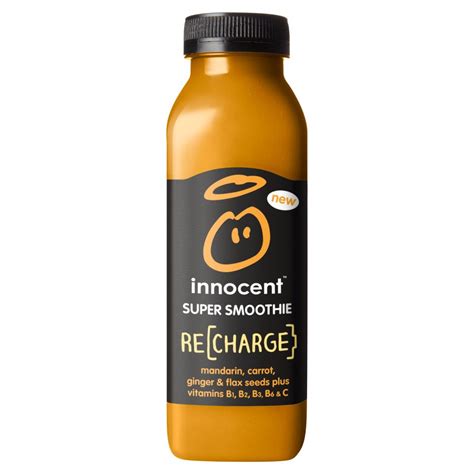 innocent recharge super smoothie 360ml centra