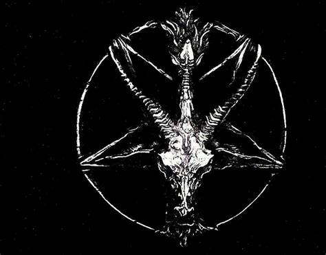 demon pentagran arte satânica arte macabra arte