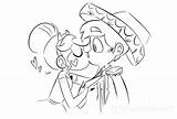 Starco Fuerzas Kissing Evil sketch template