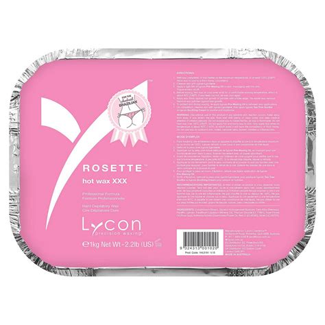 lycon rosette hot wax xxx 1kg buy online at ry