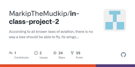 github markipthemudkip in class project 2 according to all known