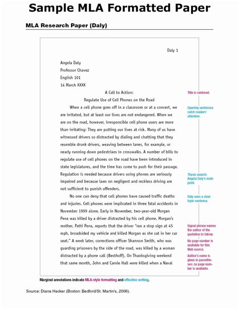 mla format  essay resume themplate ideas