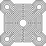 Mazes Printable Coloring Pages Kids sketch template