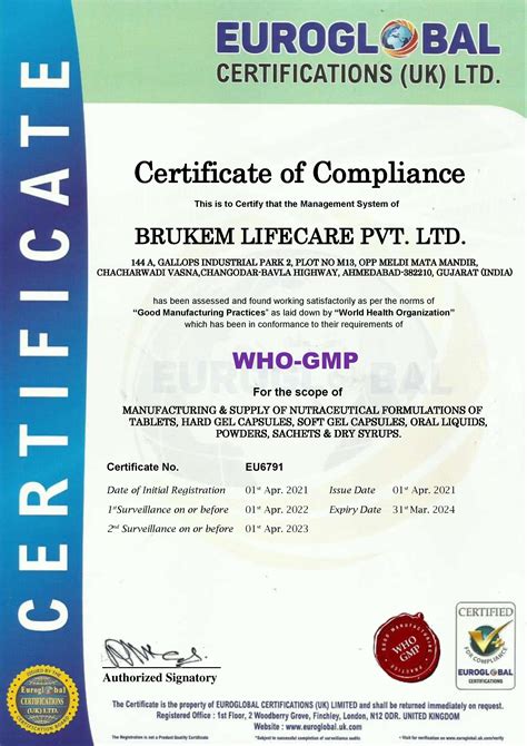 certificates  awards brukem lifecare recognitions excellence