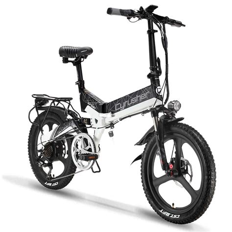 cyrusher xf folding  bike electric assist folding bike