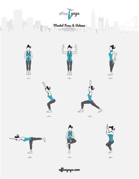 oyo sequence series mental focus balance office yoga  corp