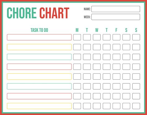 printable blank data charts     printablee