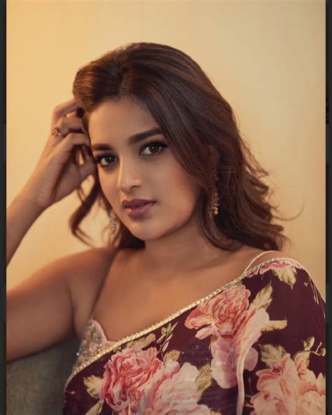 Pin By Arav On Nidhi Agarwal Most Beautiful Indian Actress Beauty