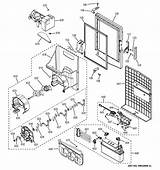 Ice Maker Parts Dispenser Diagram Assembly sketch template