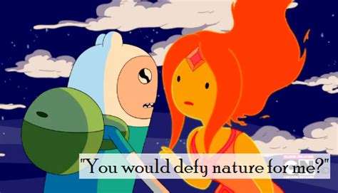 Finn And Flame Princess Fall In Love On Adventure Time