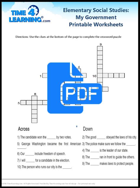 printable elementary social studies worksheet timelearning