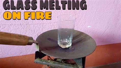 Glass Melting Experiment In 1000°c Glass Melting Youtube