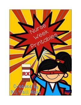 printables  national nurses week   yall  tpt