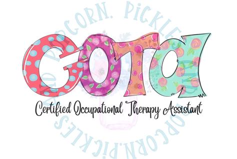 Occupational Therapy Assistant Logo Zora Lipscomb