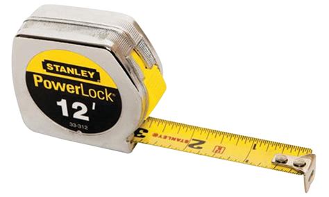 powerlock   measuring tape  ft      steel