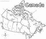 Canada Map Printable Blank Maps Geography Label Kids Worksheet Learning Worksheets Coloring Canadian Color Colouring Country Printables Layers Pages Print sketch template