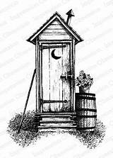 Outhouse Sketch Pencil Drawings Drawing Coloring Victorian Sketches Stencils Pages Wood Burning Pen Template Houses Sketching House Barn Cabins Old sketch template