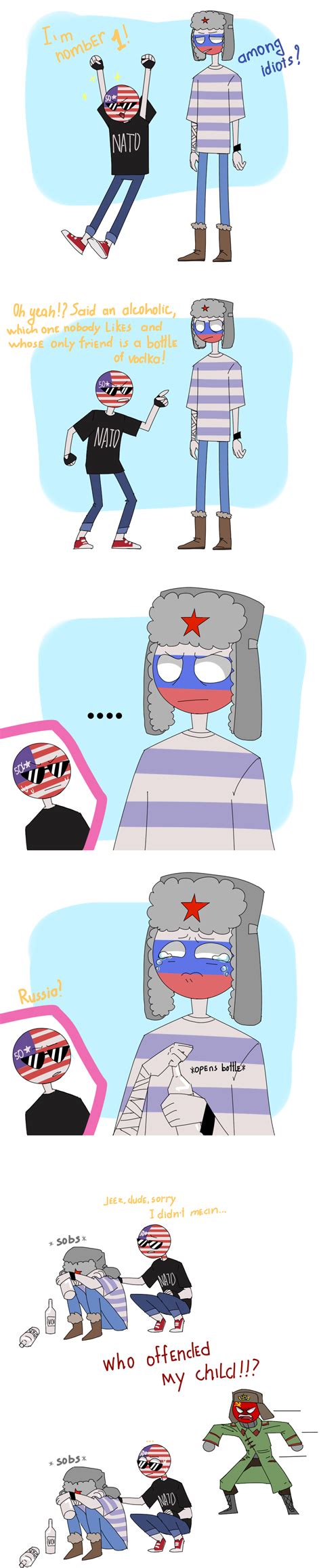 Russia And Usa [countryhumans Balls] By Luludig On Deviantart