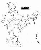 India Map Political Outline Blank Printable Coloring Indian Pages Ancient Template Physical Colouring Drawing Clipart Kids Sketch Flickr Pdf Maps sketch template