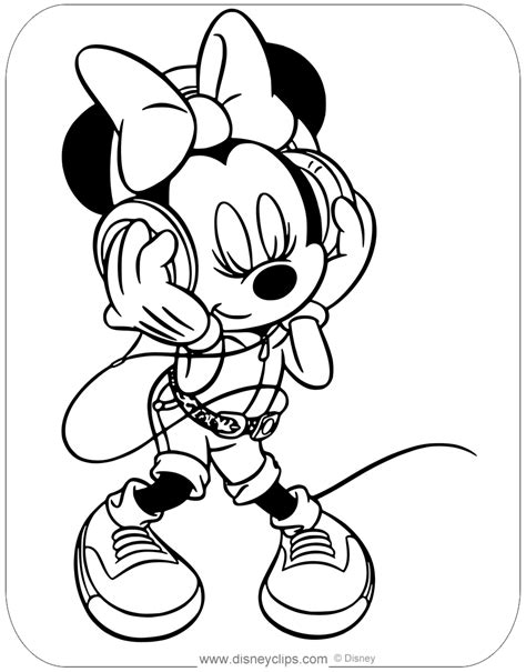 minnie mouse activities coloring pages disneyclipscom