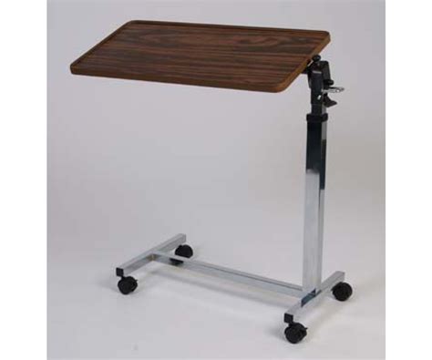 deluxecomfortcom adjustable overbed table  tilt top