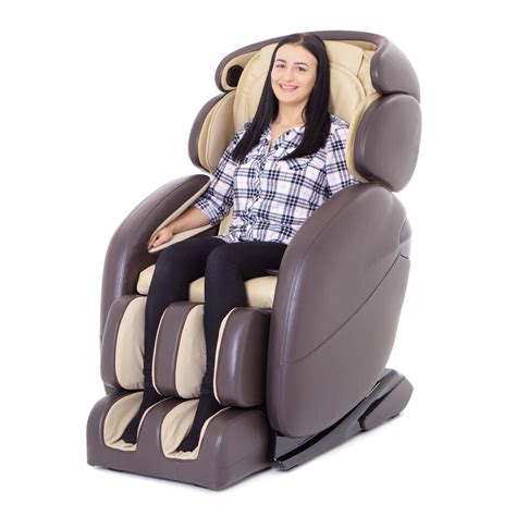 Massage Chair Recliner Pu Leather Shiatsu Massage Chair