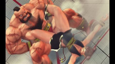 Super Street Fighter Iv Zangief Ultra Combos Youtube