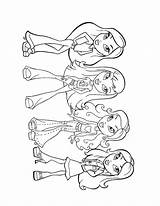 Coloring Pages Girls Cute Girl Kids Sheets Color Pretty Bratz Print Disney Printable Source Dodgeball Long Awesome Odd Dr Startcoloring sketch template
