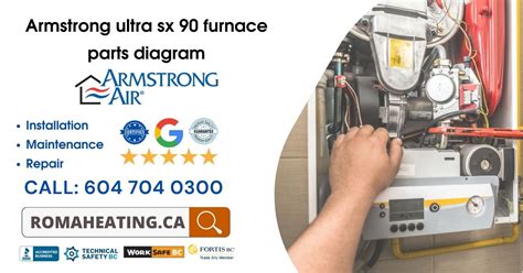 armstrong ultra sx  furnace parts diagram roma heating cooling hvac contractors furnace