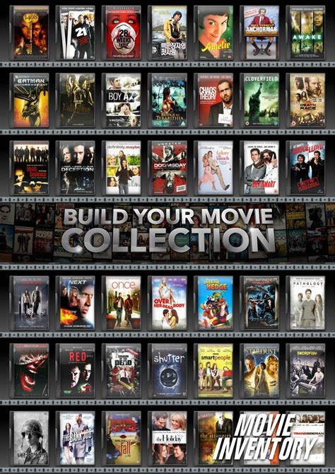 build   collection list  films   dvd etsy