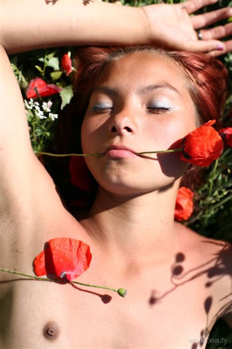 flat chested tiny teen nastia a frolics naked in a poppy field