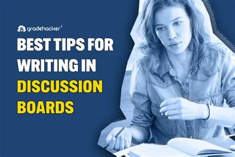 how to nail every discussion board improve your posts