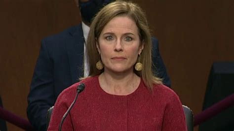 Amy Coney Barrett Answers Question On Whether She D Be A Female Scalia