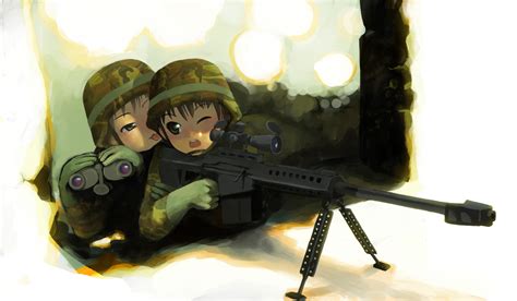 7 Anime Soldier Hd Wallpapers Backgrounds Wallpaper Abyss