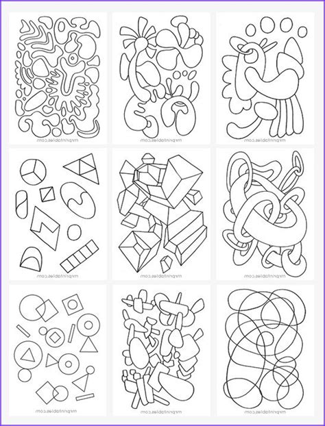 awesome stock   abstract coloring pages abstract coloring
