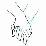 Holding Hands Drawing Draw Step Hand Sketch Couple Outline Easy Drawings Reference Illustration Cupped People Easydrawingguides Really Sketches Tutorial Paintingvalley sketch template